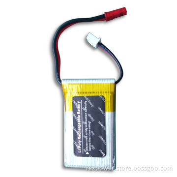 Lithium Polymer Power Battery with Capacity of 800mAh